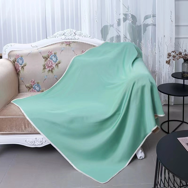 High Quality Polyester Ice Silk Cooling Blanket to Keep Adults Children Babies Cool on Warm Nights