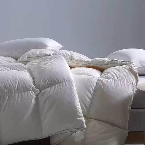 Cooling Comforter Soft&Lightweight Summer Cooling Blanket Full/Queen Size Reversible Down Alternative Comforter Blanket